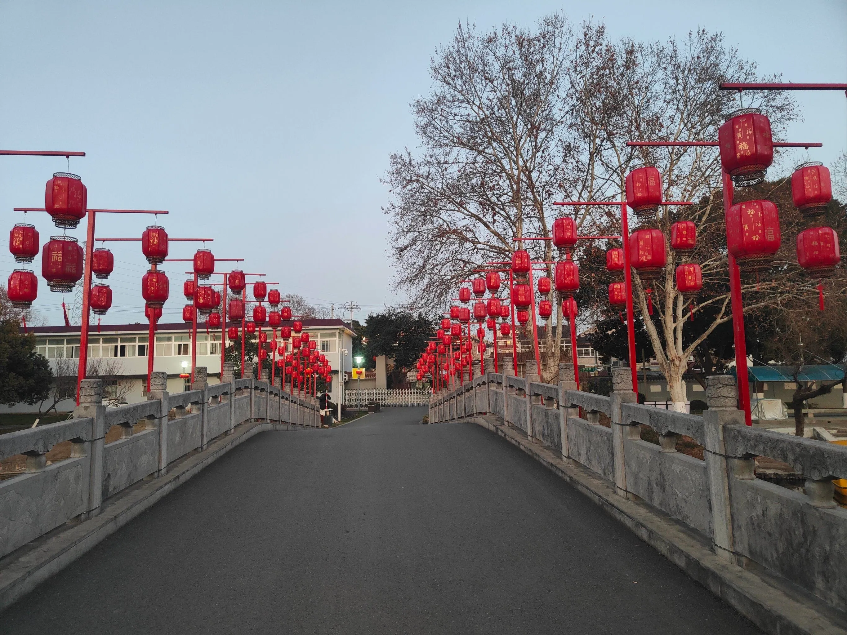 Red Chinese lanterns